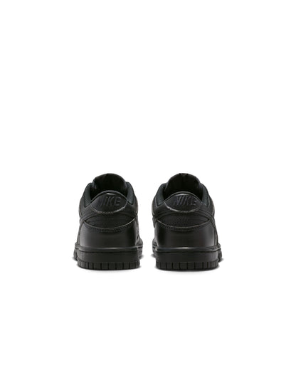 Nike Big Kids Dunk Low - Triple Black by Denim Exchange