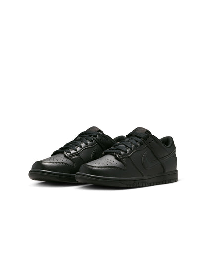 Nike Big Kids Dunk Low - Triple Black by Denim Exchange