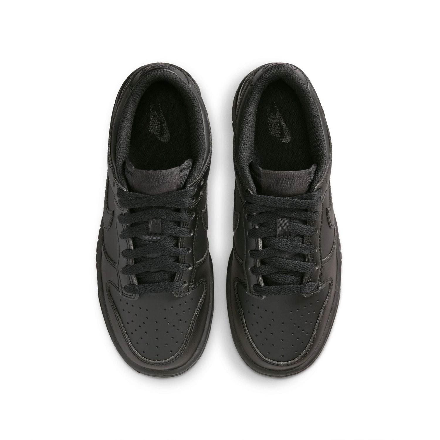 Nike Big Kids Dunk Low - Triple Black by Denim Exchange