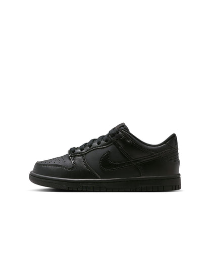 Nike Big Kids Dunk Low - Triple Black by Denim Exchange