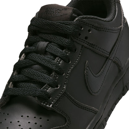Nike Big Kids Dunk Low - Triple Black by Denim Exchange
