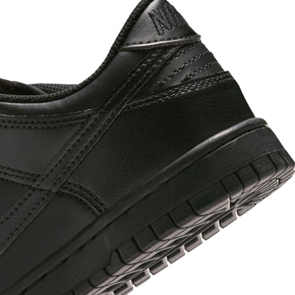 Nike Big Kids Dunk Low - Triple Black by Denim Exchange