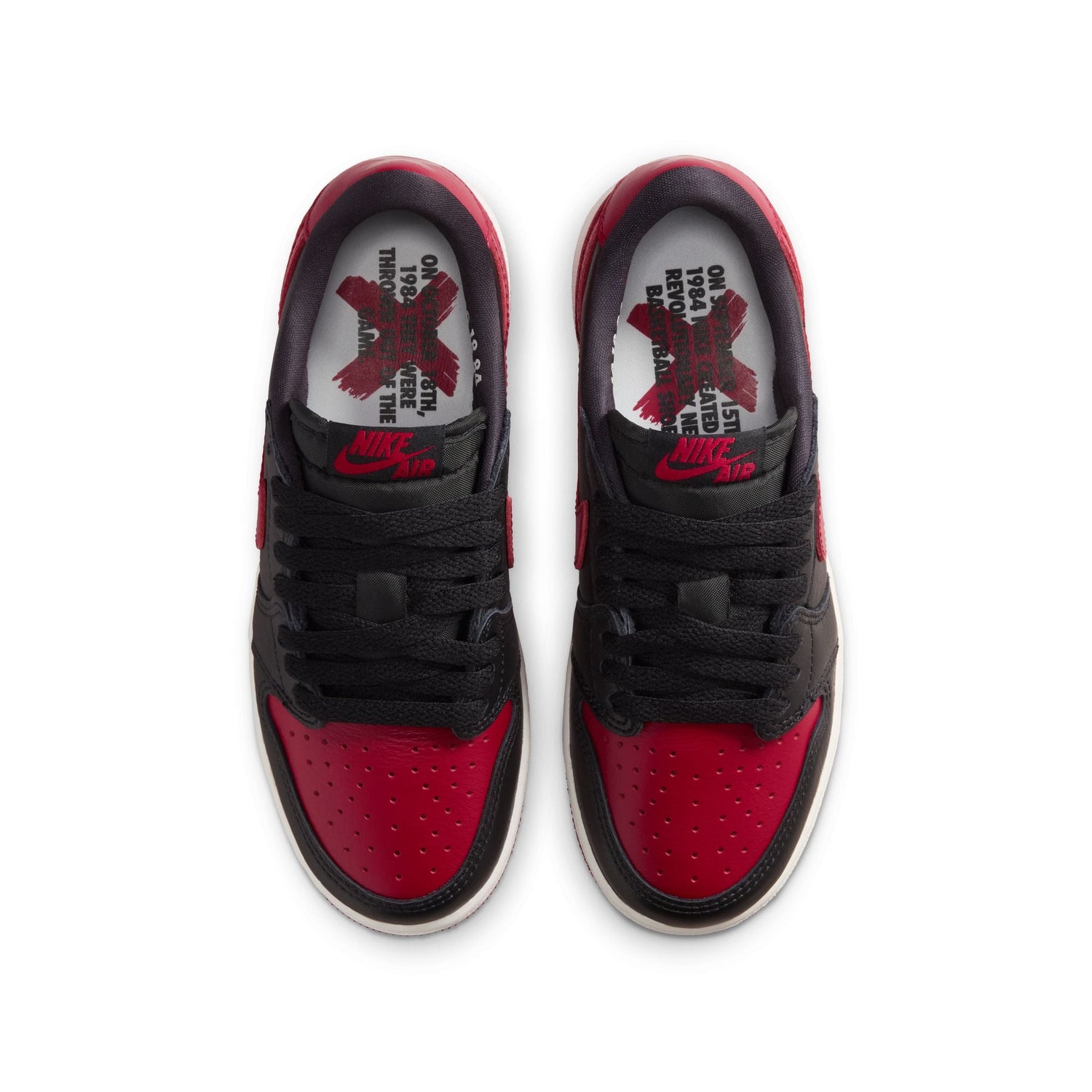 Air Jordan Big Kids 1 Retro Low OG - Banned by Denim Exchange