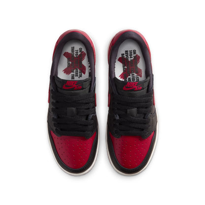 Air Jordan Big Kids 1 Retro Low OG - Banned by Denim Exchange