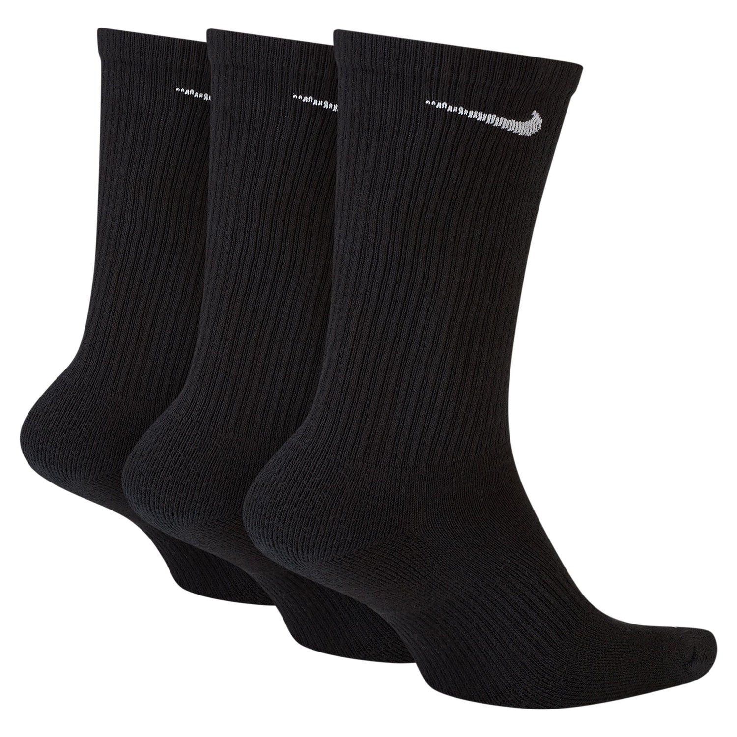 Nike 3-Pack Everyday Plus Cushioned Socks - Black by Denim Exchange
