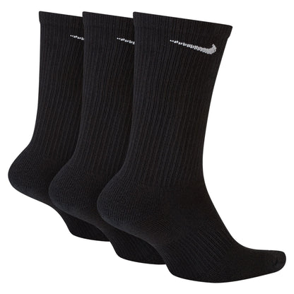 Nike 3-Pack Everyday Plus Cushioned Socks - Black by Denim Exchange