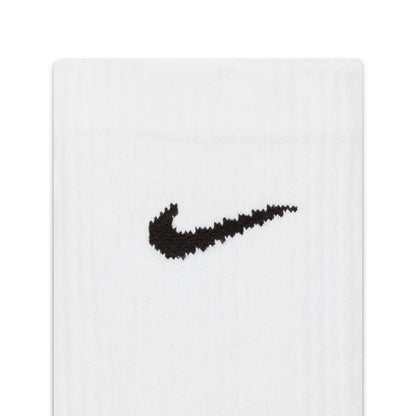 Nike Adult 3-Pack Everyday Plus Cushioned Socks - White by Denim Exchange