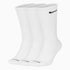 Nike 3-Pack Everyday Plus Lightweight Crew Socks - White by Denim Exchange