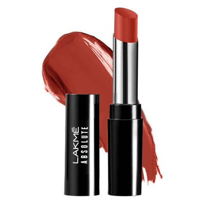 Lakme Absolute Skin Dew Satin Lipstick - 303 Red Alert