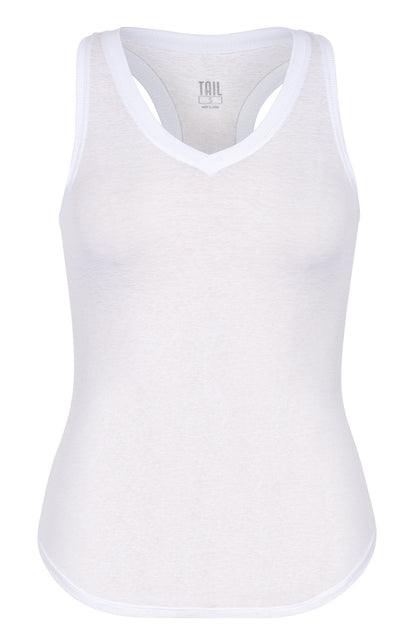 Madison Tank - Chalk White