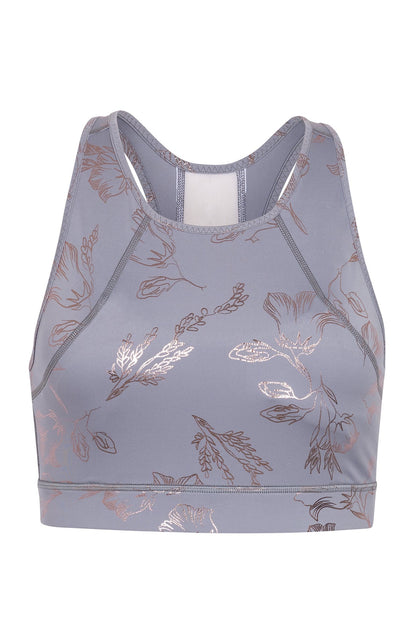 Gold Sports Bra - Meadow