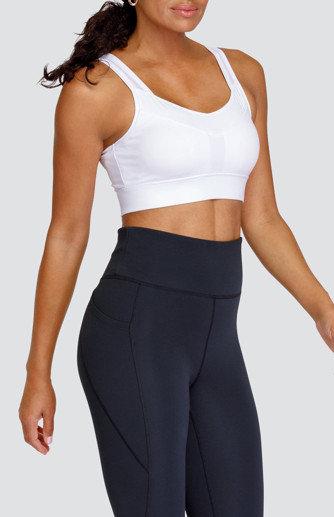 Elliot Sports Bra - Chalk White  DestGlow