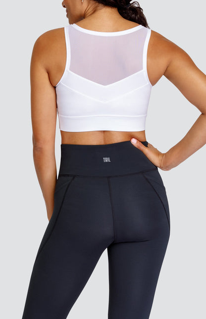 Elliot Sports Bra - Chalk White
