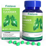 Lung Cleanser Health Supplement, Powerful Herbals Extract Formula For Lung Cleanse, Immune & Mucus Support, 60 Tablets (36g)