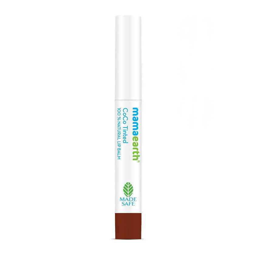 Mamaearth CoCo Tinted 100% Natural Lip Balm