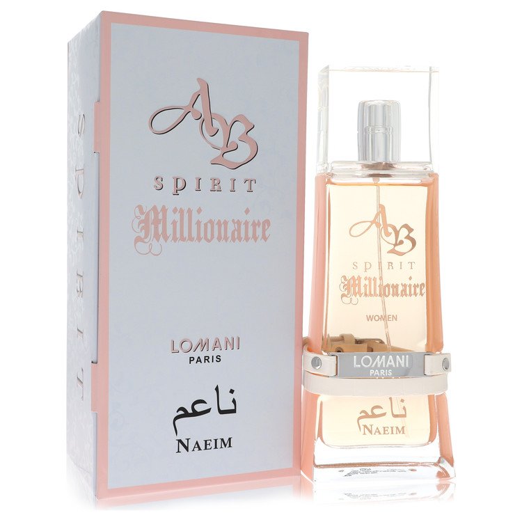 Ab Spirit Millionaire Naeim by Lomani Eau De Parfum Spray 3.3 oz for Women 