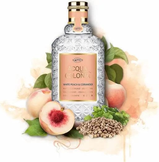 Acqua Colonia Peach &amp; Coriander By 4711 Muelhens For Unisex 3.4oz EDC Spray