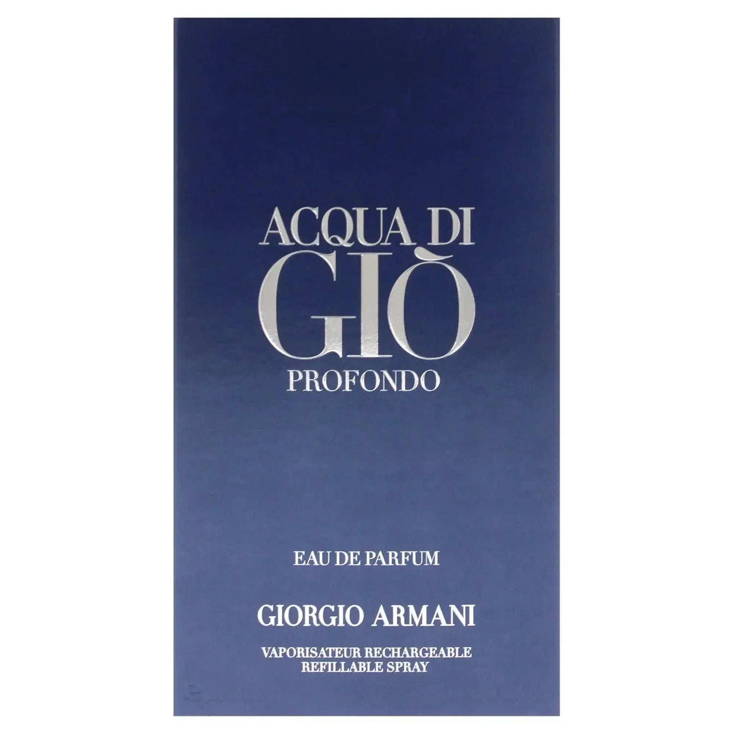 Acqua Di Gio Profondo By Giorgio Armani For Men 3.4 oz Parfum Spray by perfumesandrea