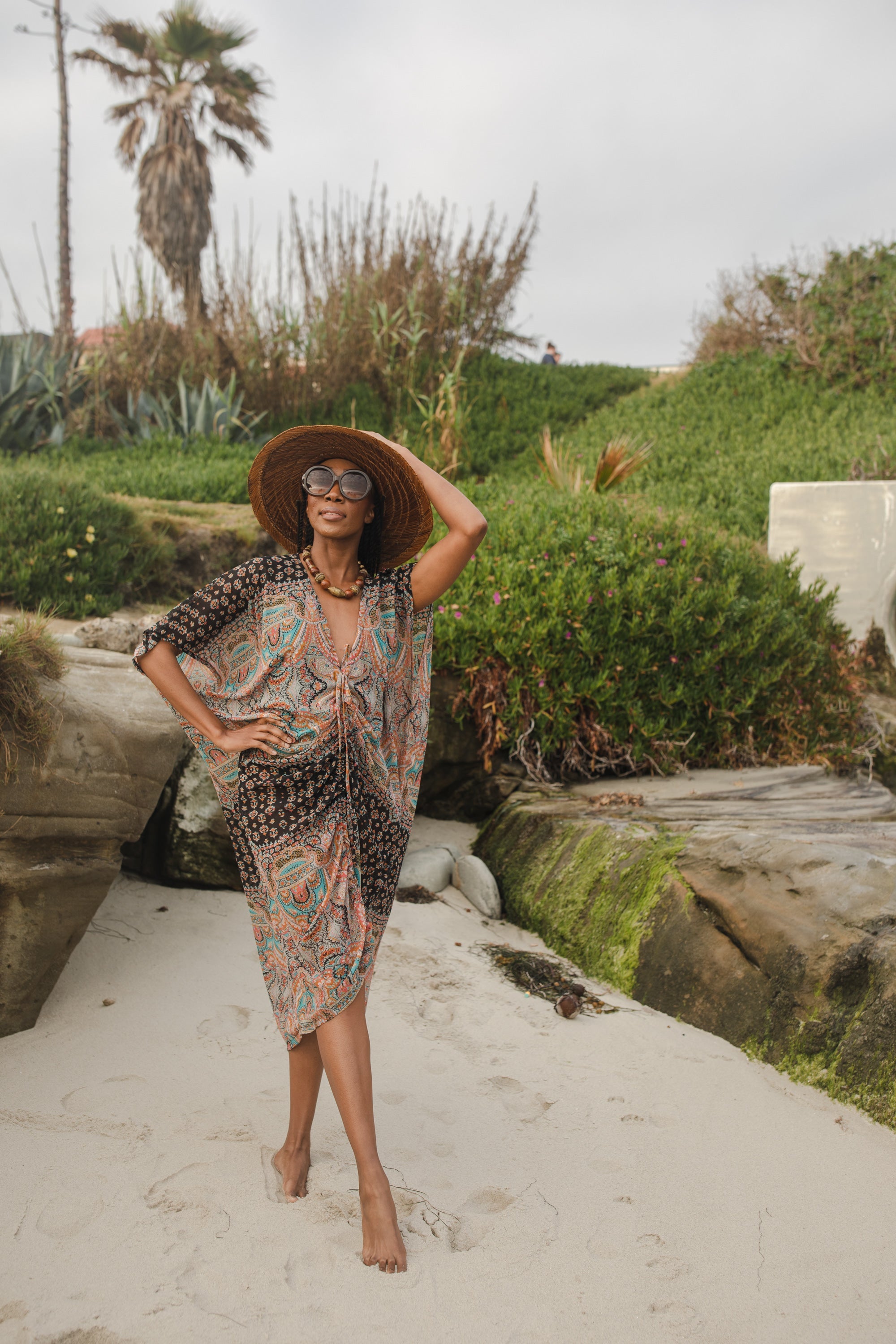 Actius Caftan Kaftan Dress in Taj by Jennafer Grace