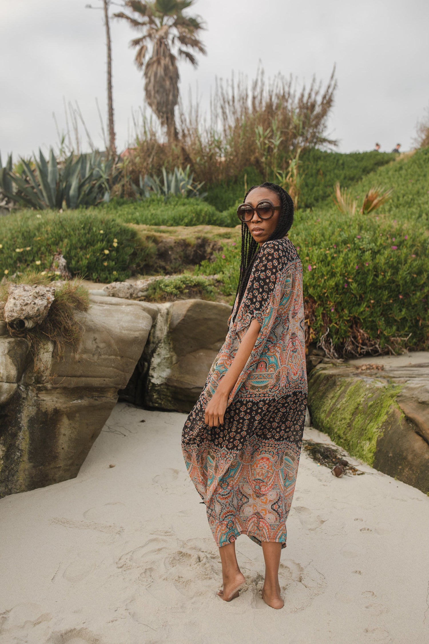 Actius Caftan Kaftan Dress in Taj by Jennafer Grace
