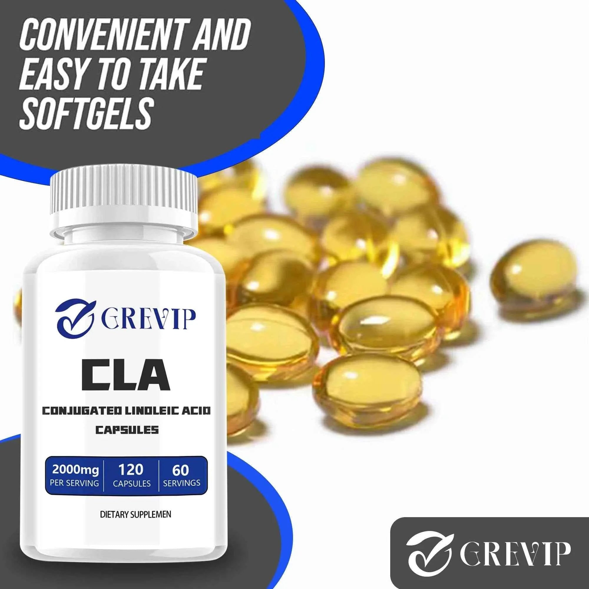 CLA - Fat Burner, Appetite Suppressant, Weight Management, Lean Muscle and Tone - 120 Capsules