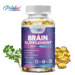 Brain Supplement - Boosts Brain Function, Helps Improve Memory, Intelligence and Concentration - 120 Capsules