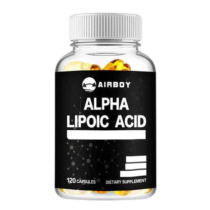 Alpha Lipoic Acid 600mg - for Brain and Heart Health, Relax Nervous System - 120 Capsules