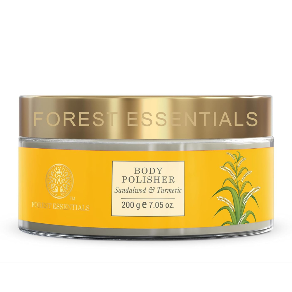 Forest Essentials Body Polisher Sandalwood &amp; Turmeric