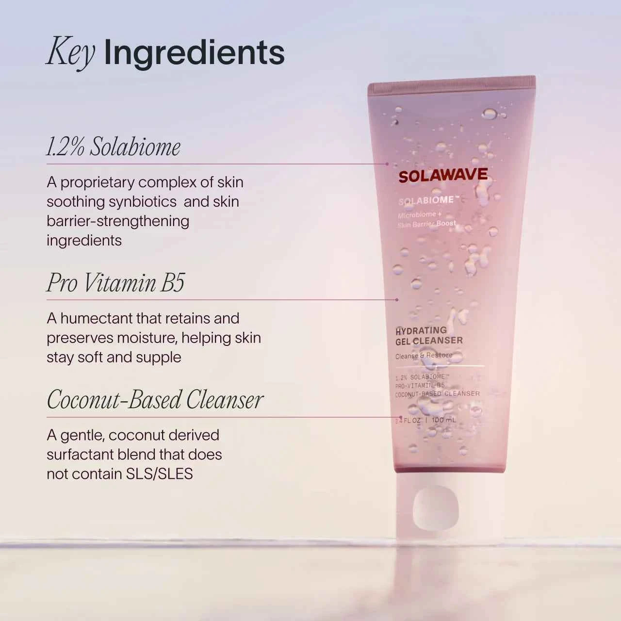 Pre- &amp; Probiotic Hydrating Gel Cleanser