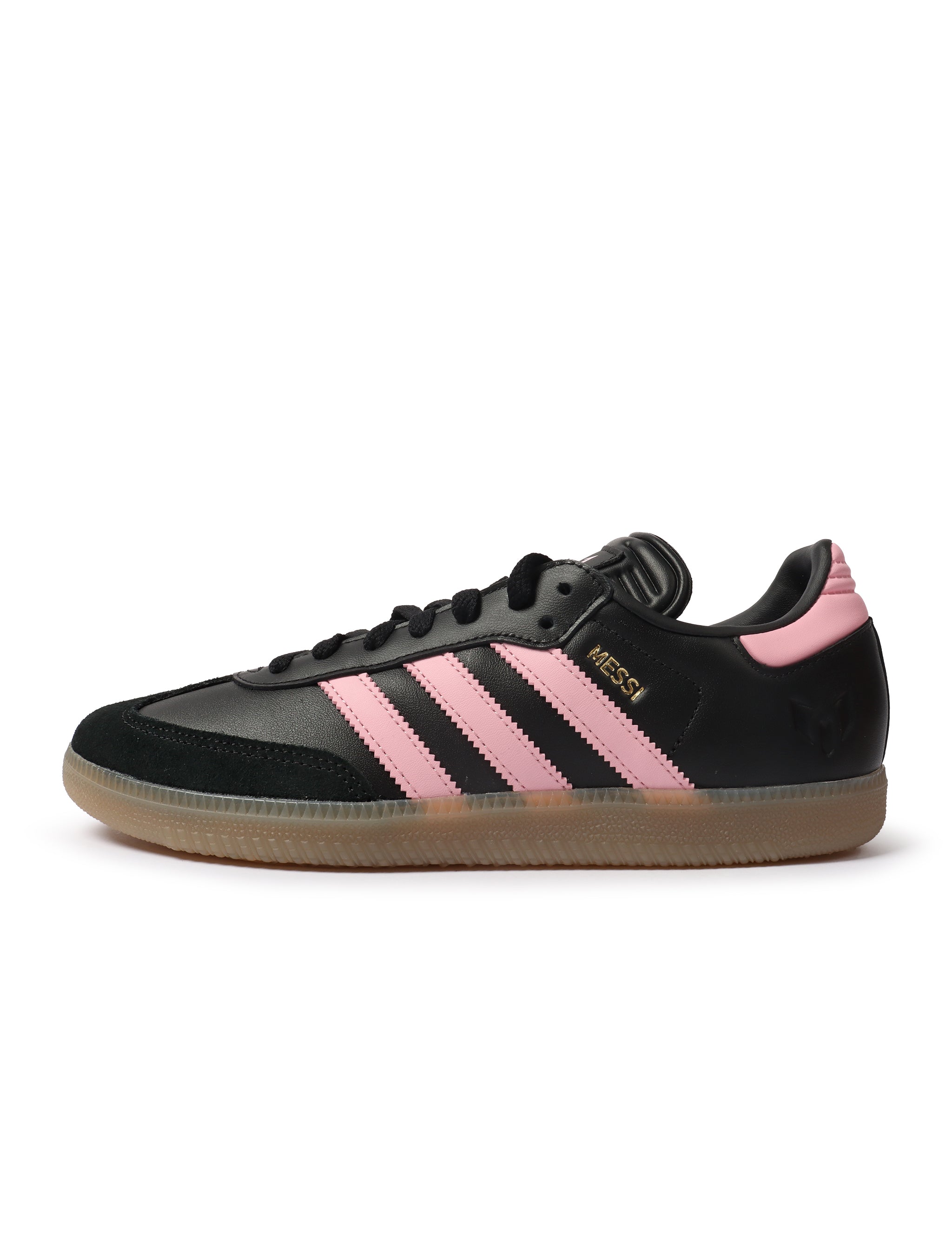 Adidas Big Kids Samba Messi - Black/Pink by Denim Exchange