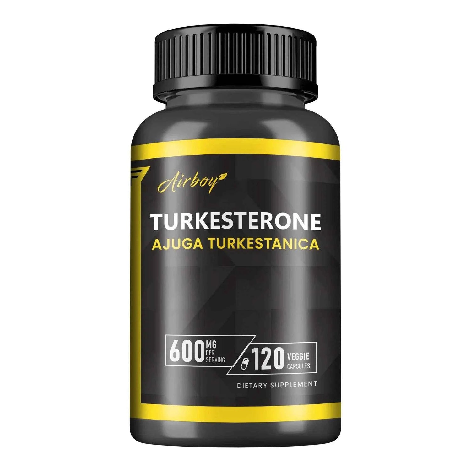 Turkesterone Supplement - Improves Male Performance, Endurance, Motivation, Focus &amp; Muscle Mass - 120 Capsules