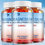 Magnesium Citrate - Supports Muscles, Nerves, Bones and Heart, Reduce Stress and Improve Sleep - 60 Gummies