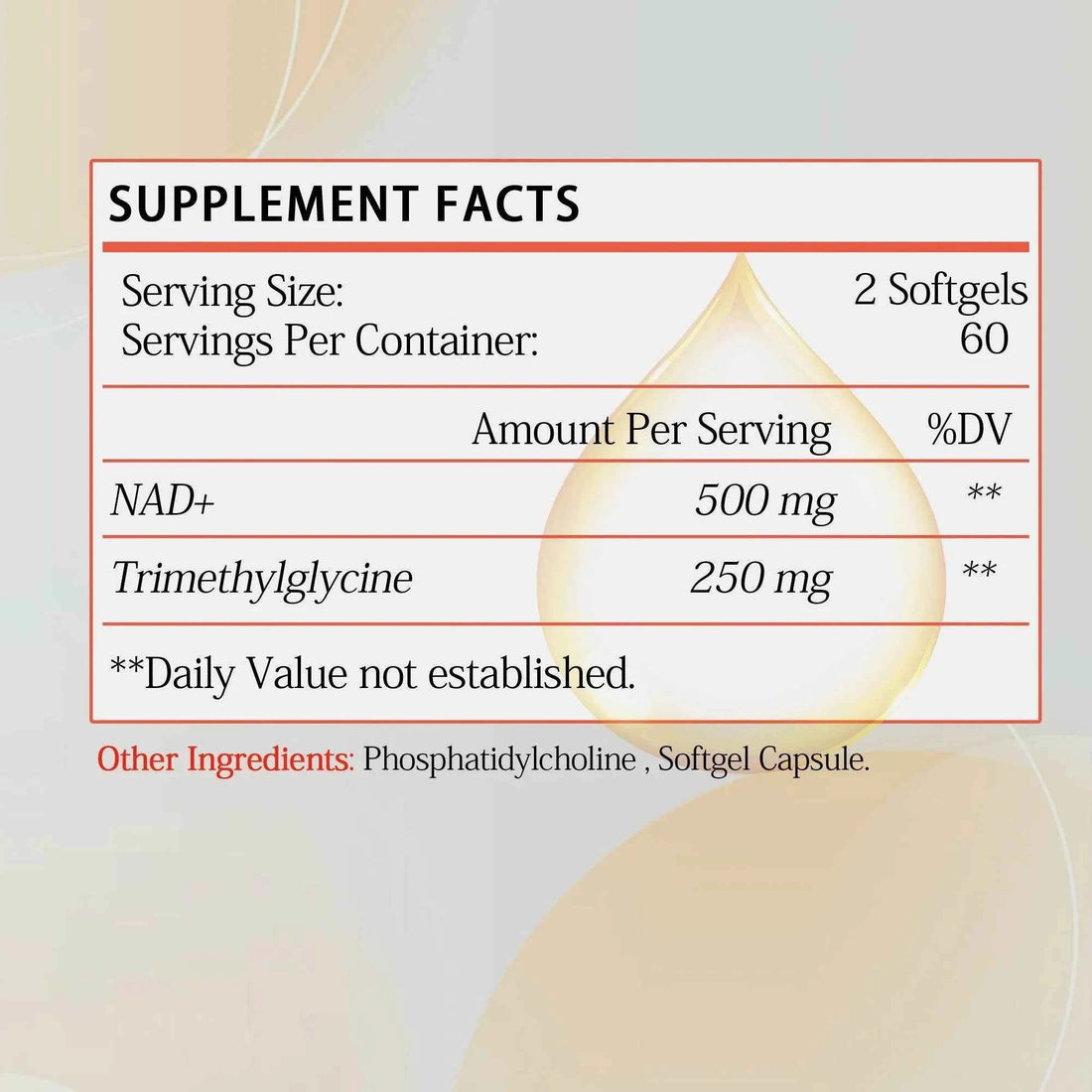 Liposomal NAD+ Capsules - Anti-aging, Replenish Energy, Enhance Focus, Support Cellular Health - 120 Capsules