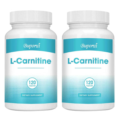 L-Carnitine Supplement - Promote Metabolism, Improves Memory, Burner Fat, Support Energy, Grow Muscles - 120 Capsules