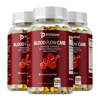 Blood Flow Care - Balance Blood Pressure, Support Heart, Cardiovascular Health, Promote Blood Circulation - 120 Capsules
