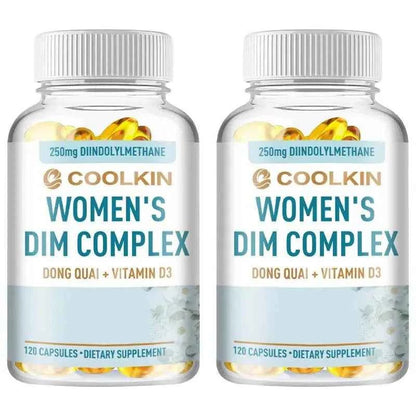 DIM Supplements for Women - Hormone Balance, Promotes Estrogen Metabolism, Menopausal Support, Antioxidant - 120 Capsules