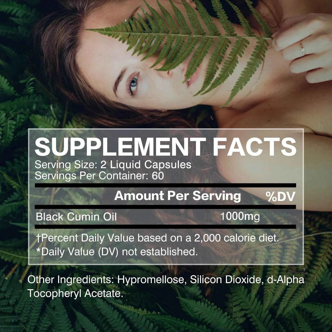 Black Seed Oil - Supports Skin, Digestion, Joints, Immune Health, Promotes Hair Growth - 120 Capsules