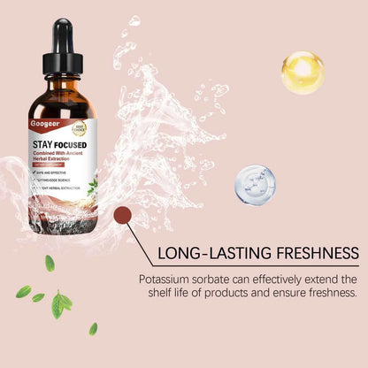 Googeer 59ml Ginseng Extract Drops Dietary Supplement Enhance Energy Immune Relieve Fatigue Herbal Health Entrance Drops