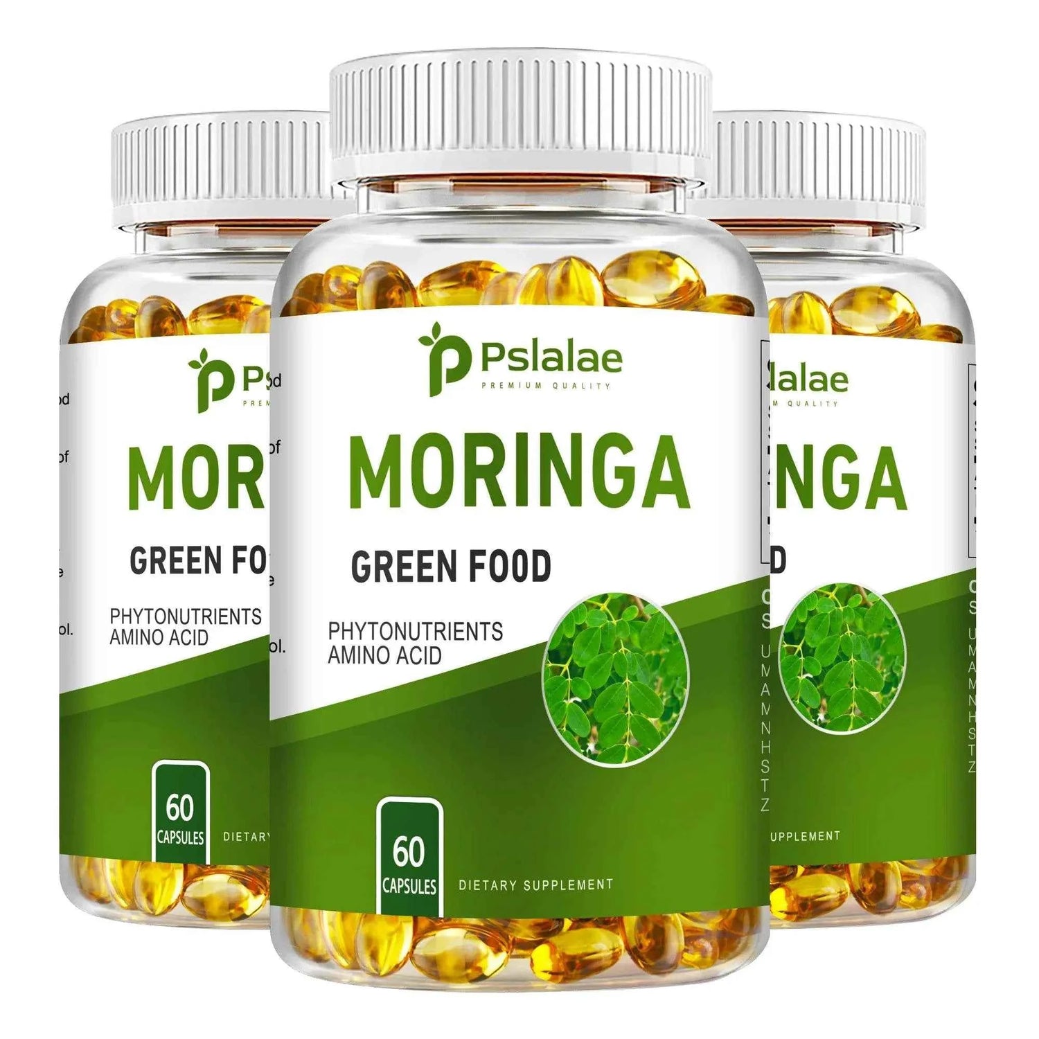 Moringa Supplement - Promote Bone, Joint, Immune Health | Enhance Energy, Endurance, Concentration - 60 Capsules