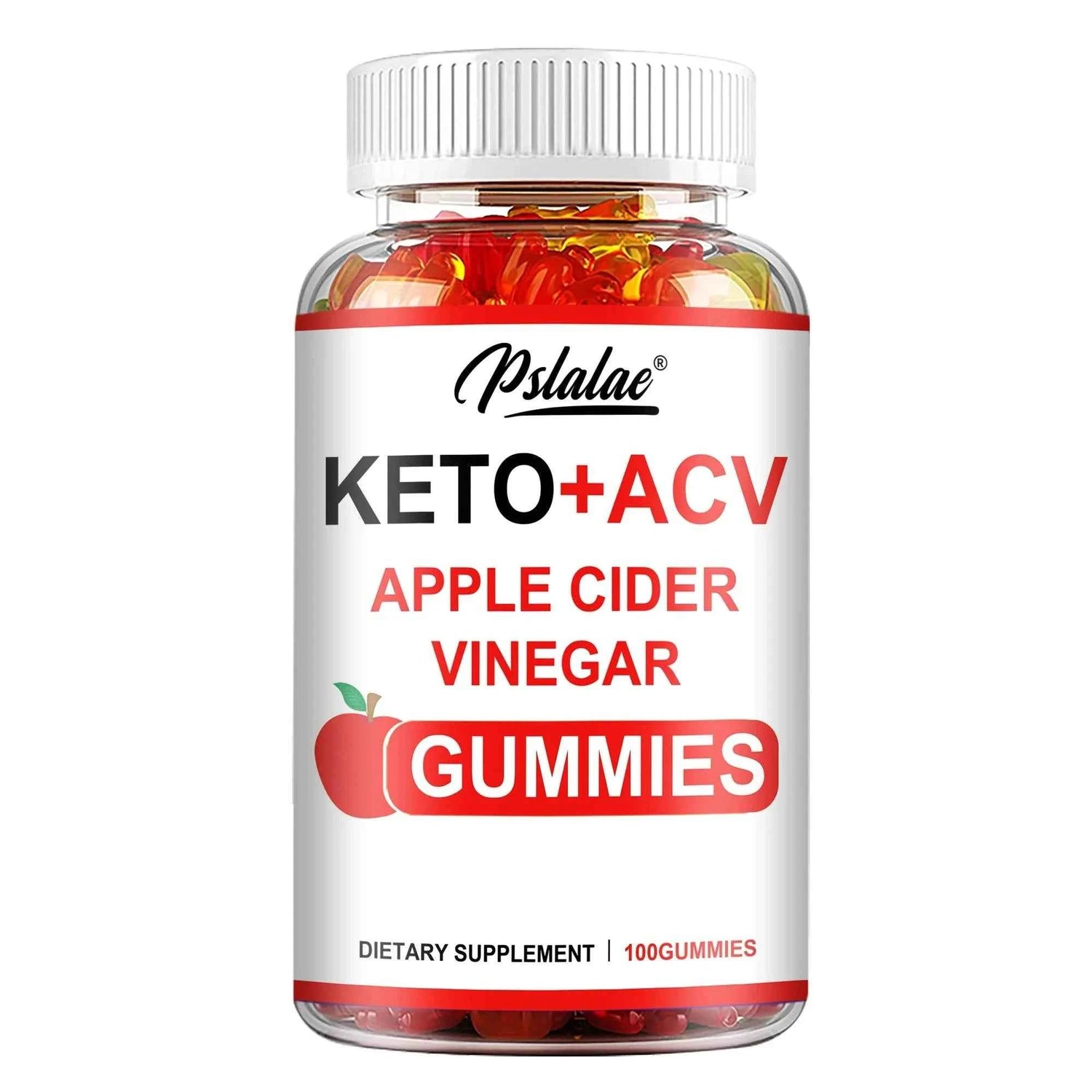 Keto + Acv Gummies - Healthy Weight Management, Accelerated Fat Burning, Whitening Skin - 100 Gummies