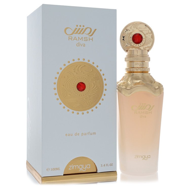 Afnan Zimaya Ramsh Diva by Afnan Eau De Parfum Spray 3.4 oz for Women 