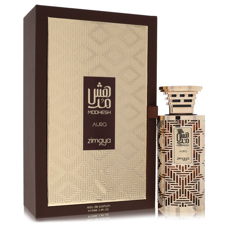 Afnan Zimaya Modhesh Aura by Afnan Eau De Parfum Spray (Unisex) 3.4 oz for Men 