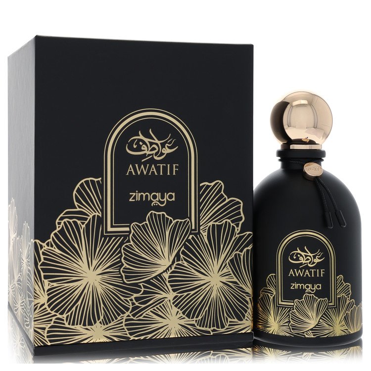 Afnan Zimaya Awatif Black by Afnan Eau De Parfum Spray 3.4 oz for Women 