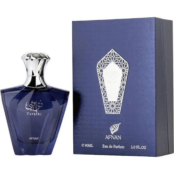 Afnan Turathi Blue by Afnan Perfumes EDP For Men 3 oz Spray by perfumesandrea