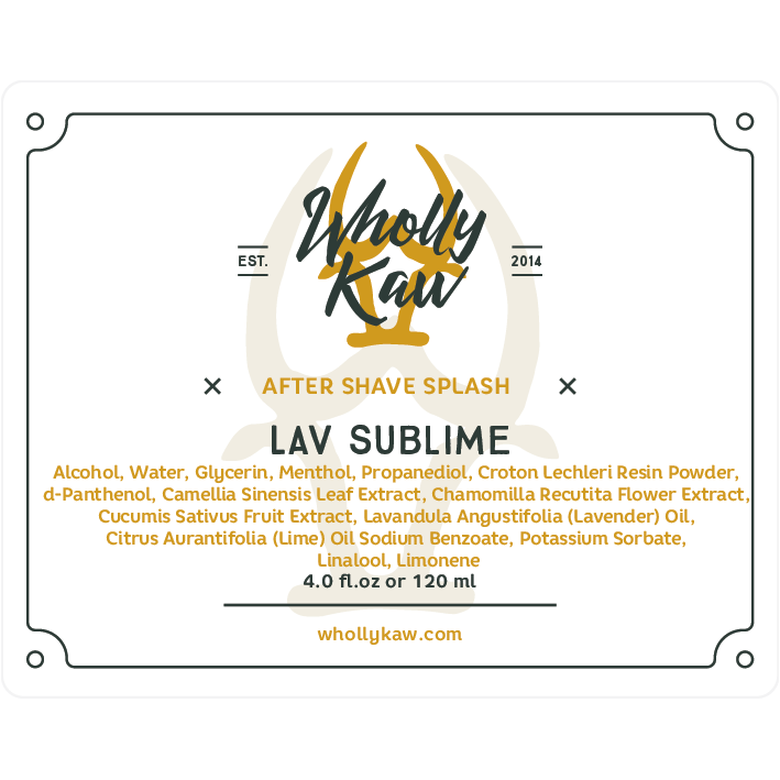 Wholly Kaw Lav Sublime Shaving Collection by Pasteur Pharmacy
