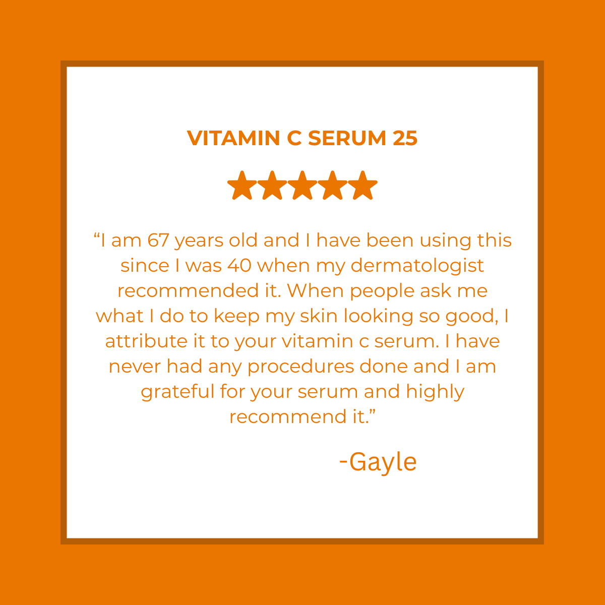 Vitamin C Serum 25