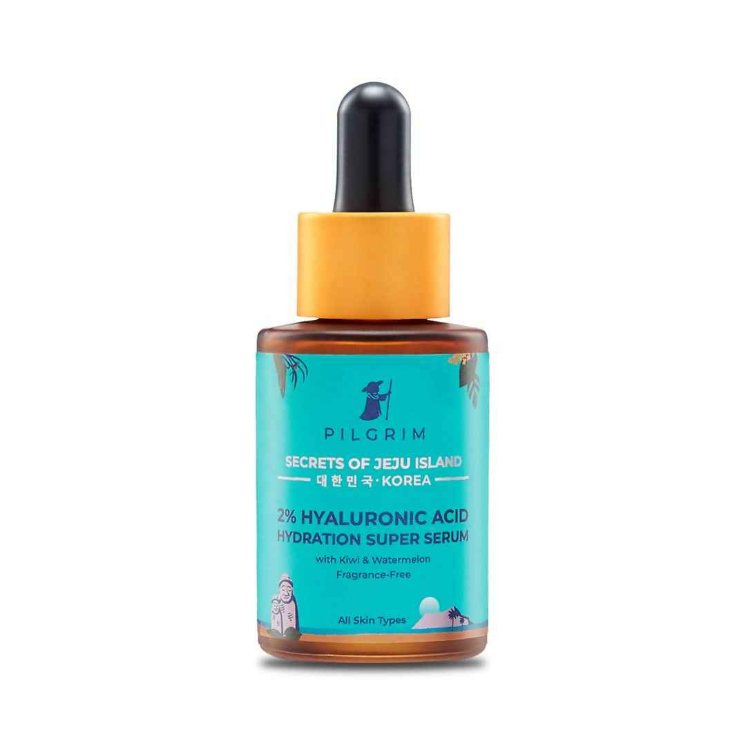 Pilgrim 2% Hyaluronic Acid Hydration Super Serum With Kiwi &amp; Watermelon Extracts For Hydrated Skin - Korean Skin Care