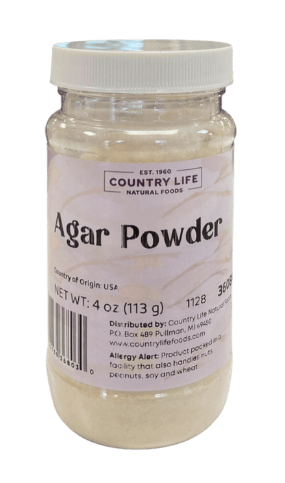 Agar Powder by Country Life Natural Foods