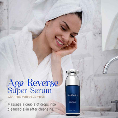 SkinSanity® Age Reverse with Triple Peptides 1 fl oz