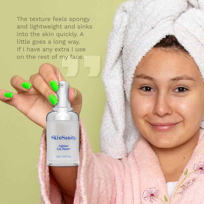 SkinSanity® Eye Repair Serum with Hyaluronic Acid and Marine Algae 0.5 fl oz